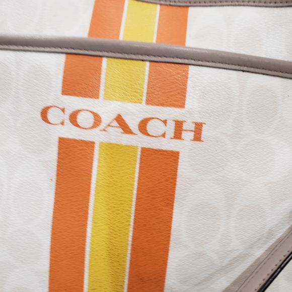 Coach Handbags - COACH VARSITY STRIPED